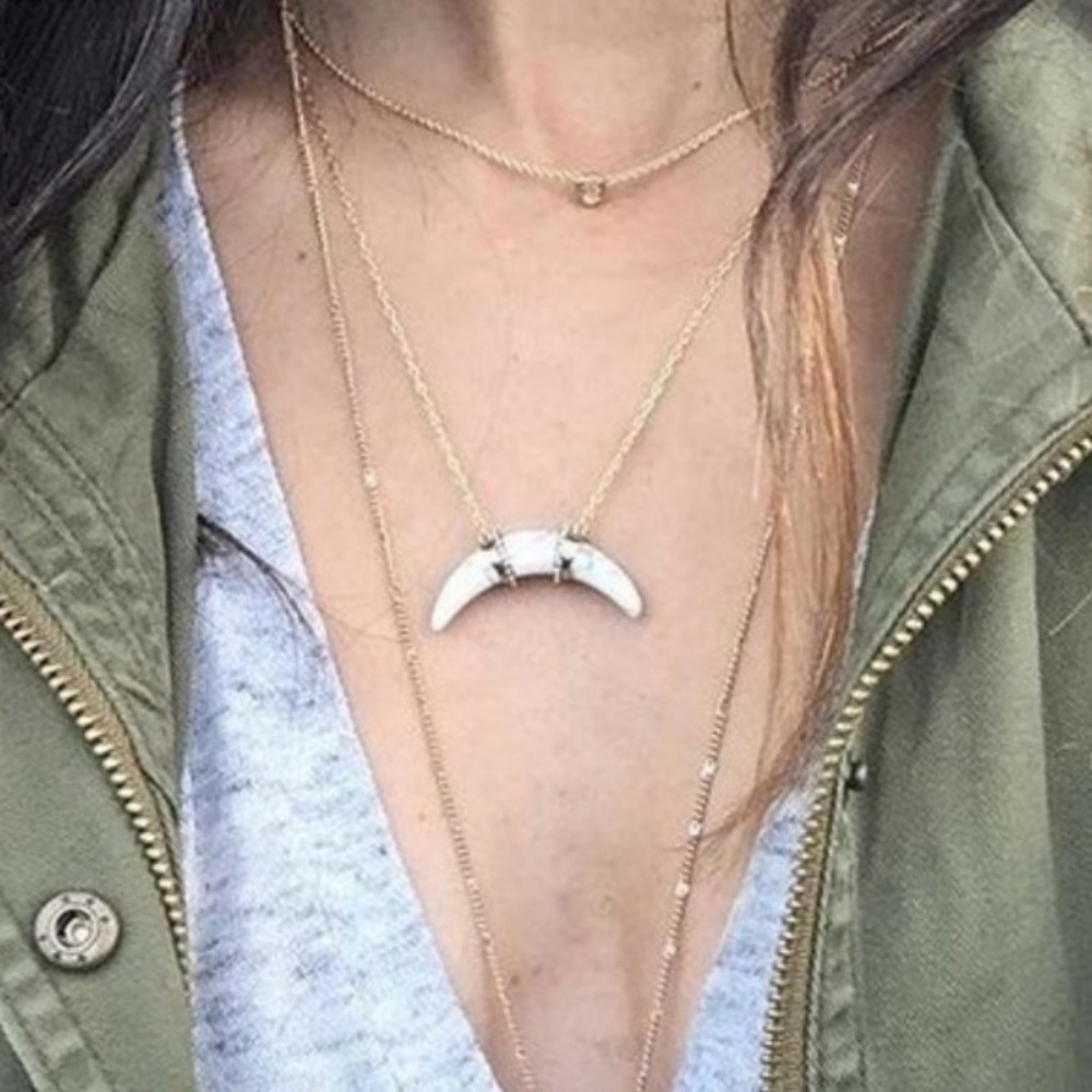 Stella & Dot arc pendant necklace